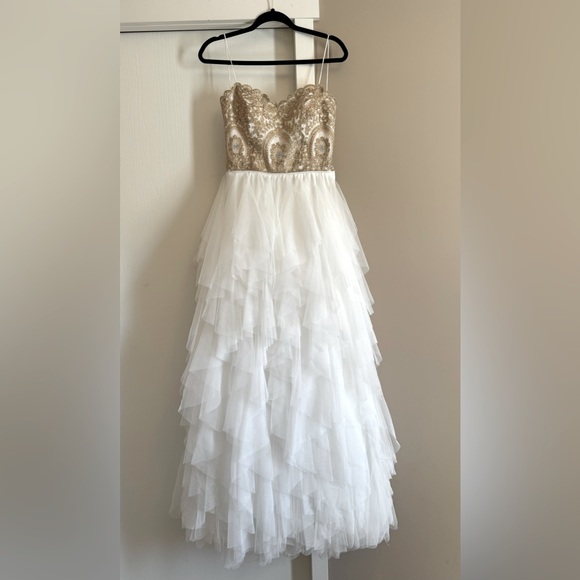 Dresses & Skirts - Say Yes to the Dress strapless formal dress size 11